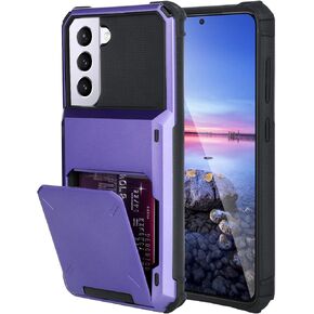Wallet Case for Samsung Galaxy S23 Plus Case with 4-Card Credit Card Holder Slot Shockproof Cover Hybrid Heavy Duty Protection Armor Phone Case Compatible with Samsung Galaxy S23 Plus-Gray