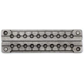 Dimatteo Round Sinker Mold with 10 Cavities and 1/5-Ounce,Without Handle