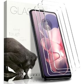 [3 Pack] Tempered Glass Compatible With Motorola Moto G Power 5G 2024 Screen protector With 9H Anti Scratch Transparent HD Clear Bubble Free Protective Film