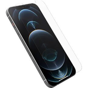 OtterBox Alpha Glass Screen Protector for iPhone 12 Pro Max, Tempered Glass, x2 Scratch Protection, Non-Retail Packaging