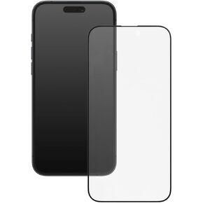 RhinoShield 9H Tempered Glass Screen Protector Compatible with iPhone 16 Pro | High Transparency, Scratch and Blue Light Resistant, 3D Curved Full Coverage, Installation Tool Included