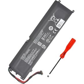 New RC30-0270 Laptop Battery for Razer Blade 15 Base 2018 2019 GTX RZ09-0270 RZ09-02705E76 RZ09-02705E76-R3U1 RZ09-02705E75-R3U1 RZ09-0300 RZ09-03006 RZ09-03009 RZ09-03006E92 (15.4V 65Wh)