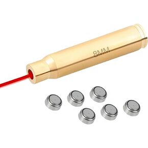 GOTICAL Red Dot 8 mm Laser Bore Sighter Boresight Hunting Tool 8 mm Bore Sight Red Laser boresighter