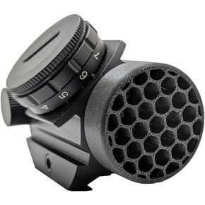 Killflash Hex Anti-Reflection Device Compatible with Bushnell TRS-25 Red Dot