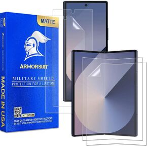 ArmorSuit 2+2 Pack Paper-Feel Screen Protector for Samsung Galaxy Z Fold 6 Case Friendly MilitaryShield Paper-Feel Texture Matte Film - Made in USA