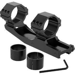 Cantilever Scope Mount for Picatinny Rail Offset Scope Mount Cantilever Riflescope Mount Black