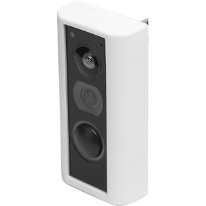 Silicone Skin Case Cover Compatible for Ring Peephole Cam - Disguise Your Door View Camera with UV & Weather Protection - Black