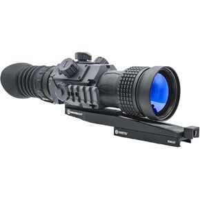 Contractor 640 3-12x50 Thermal Weapon Sight with ArmaCore 640 Thermal Core, USB Streaming, and Bluetooth Support (Gray)