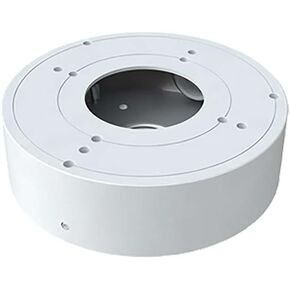 Titanium B9-W Junction Box for Dome Camera, Bracket, Conduit Base, White.