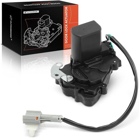 A-Premium Door Lock Latch Actuator Compatible with Kia Vehicles - Spectra, Spectra5, 2007 2008 2009, Without Keyless Entry System - Rear Left Driver Side, Replace# 957452F020 in Saudi Arabia