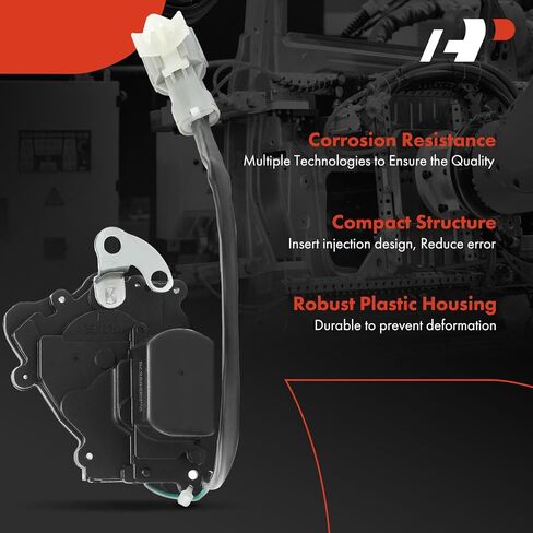 A-Premium Door Lock Latch Actuator Compatible with Kia Vehicles - Spectra, Spectra5, 2007 2008 2009, Without Keyless Entry System - Rear Left Driver Side, Replace# 957452F020 in Saudi Arabia