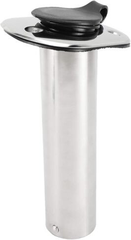 حامل قضيب تثبيت فلوش 15 درجة من الفولاذ المقاوم للصدأ مع حشية بطانة من البولي فينيل كلوريد بغطاء مطاطي in Kuwait