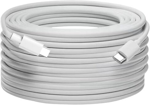 كابل USB C بطول 20 قدم، كابل شحن سريع من C إلى C (3 عبوات)، 60 وات (3 أمبير) 480 ميجابت في الثانية متوافق مع iPhone 16/15 Pro/16 Plus/15 Pro Max، iPad Mini 6/ Pro 2021، Mac-Book Pro 2020، Samsung جالاكسي S24، سويتش in Saudi Arabia