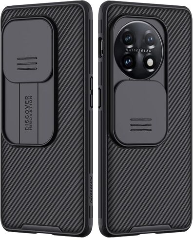Nillkin for OnePlus 12 Case, CamShield Pro Case with Slide Camera Cover, Slim Fit Thin Shockproof Cover for OnePlus 12 5G - Green in Saudi Arabia