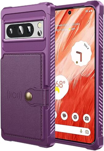 WEFOR Case for Google Pixel 8 Pro - Wallet Case with PU Leather Card Pockets Back Flip Cover for Google Pixel 8 Pro 2023 (Rose Gold) in Saudi Arabia