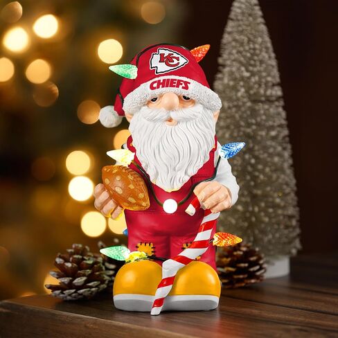 FOCO Denver Broncos NFL 10 Inch Light Up Holiday Gnome in Saudi Arabia