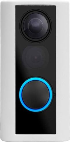 غطاء حماية من السيليكون متوافق مع كاميرا Ring Peephole Cam - قم بإخفاء كاميرا عرض الباب الخاصة بك مع حماية من الأشعة فوق البنفسجية والطقس - أسود in Saudi Arabia