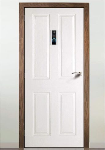 غطاء حماية من السيليكون متوافق مع كاميرا Ring Peephole Cam - قم بإخفاء كاميرا عرض الباب الخاصة بك مع حماية من الأشعة فوق البنفسجية والطقس - أسود in Saudi Arabia