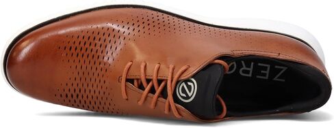 Cole Haan Men's 2.Zerogrand Laser Wing Tip Oxford Lined Loafer, Black Nubuck/Trellis/Irish Coffee, 11 in Saudi Arabia