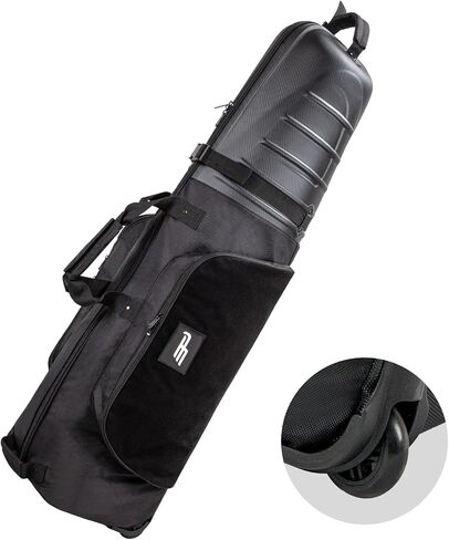 Golf Travel Bags for Airlines, 1680D Heavy Duty Oxford Golf Travel Bag, Lightweight and Easy to Maneuver, Excellent Zipper Protect Your Clubs in Saudi Arabia