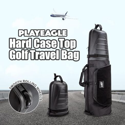 Golf Travel Bags for Airlines, 1680D Heavy Duty Oxford Golf Travel Bag, Lightweight and Easy to Maneuver, Excellent Zipper Protect Your Clubs in Saudi Arabia