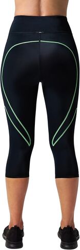 CW-X Women's Stabilyx 3.0 Joint Support 3/4 Capri Compression Tight, High-Rise Leggings with Back Phone Pocket for Running in Kuwait
