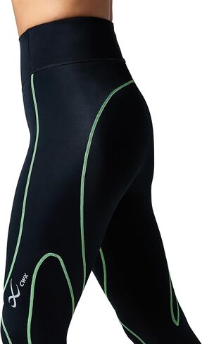 CW-X Women's Stabilyx 3.0 Joint Support 3/4 Capri Compression Tight, High-Rise Leggings with Back Phone Pocket for Running in Kuwait