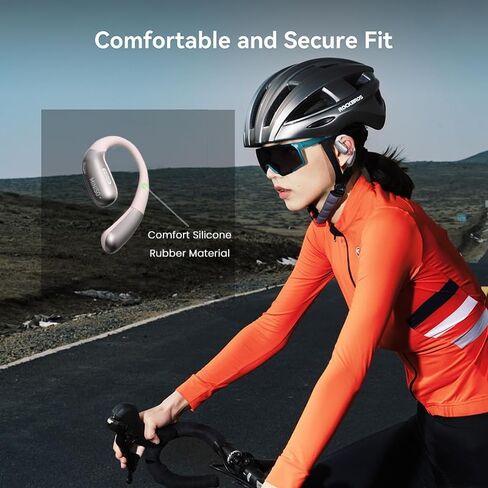 MINISO X28 Open Ear Headphones Wireless Earbuds Bluetooth 5.4 Air Conduction Sport Headsets with Earhooks, Sweat Resistant 80Hrs Playtime Earphones for Sport, Running -Green in Saudi Arabia