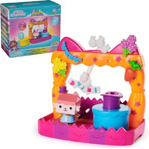 Gabby's Dollhouse, Pandy Paws Dreamy Balcony Playset, 8-Pieces with Toy Figures, Doll House Accessories & Sensory Play, Kids Toys for Girls & Boys 3+