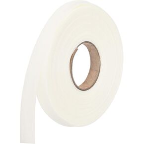 MECCANIXITY 1 Inch Double Fold Bias Tape Polyester Continuous Bulk Bias Tape for Sewing,Seaming Quilting Hemming Binding Crafts (Black 10 Yards)