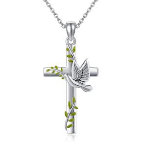 Softball Necklace Sterling Silver Cross Necklace I Can Do All Things Necklace Sport Jewelry for Women