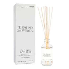 Sweet Water Decor Salt Reed Diffuser Set | Citrus, Sea Salt Summer Scented Diffuser for Home | Long Lasting | Housewarming Gift