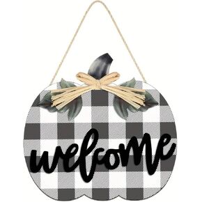 Door Sign Decoration,Wooden OLD SALEM BROOM COMPANY Hanging Sign Wall Sign Front Door,Halloween Home Party Indoor Outdoor Decor