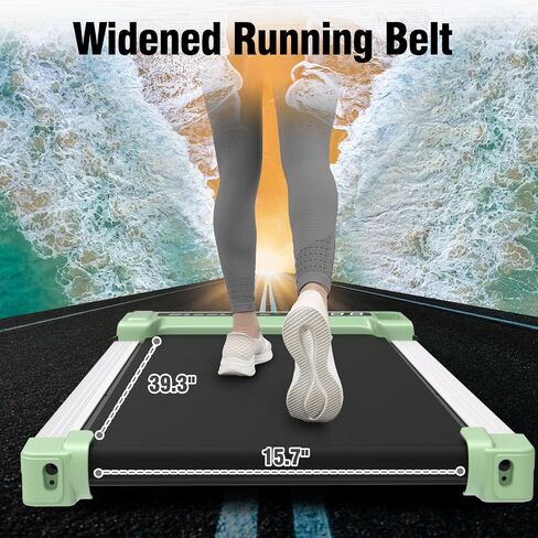 Elseluck Walking Pad, Under Desk Treadmill for Home Office, 2 in 1 Portable Walking Treadmill with Remote Control, Walking Jogging Machine in LED Display in Saudi Arabia
