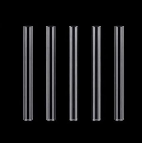 [10 Pack] 8" inch Clear Borosilicate Glass Blowing Tubes 16 mm OD (Outer Diameter), 3mm Wall Thick Wall Premium, 10 mm ID (Inner Diameter) in Saudi Arabia