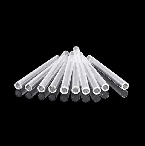 [10 Pack] 8" inch Clear Borosilicate Glass Blowing Tubes 16 mm OD (Outer Diameter), 3mm Wall Thick Wall Premium, 10 mm ID (Inner Diameter) in Saudi Arabia