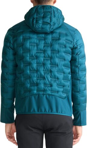 TUMI Men's Heat Seal Quilted Midweight Puffer with PrimaLoft Fill - Premium Men's Coat with Hood - Nylon Winter Coat in Saudi Arabia