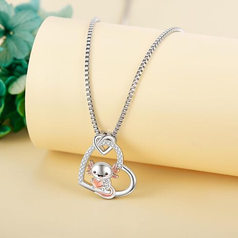 Guinea Pig Necklace 925 Sterling Silver Guinea Pig Pendant Jewelry Gifts for Women in Saudi Arabia