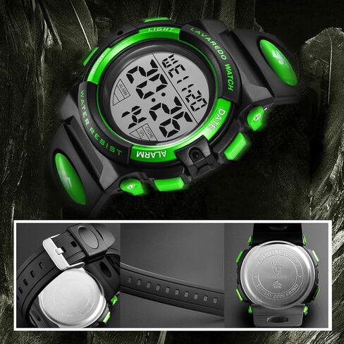 NN BEN NEVIS Boys Watch, Kids Digital Watch for 5-15 Year Sport Outdoor Multifunction Chronograph 50M Waterproof Alarm Calendar, Kids Watch with Colorful Backlight in Kuwait
