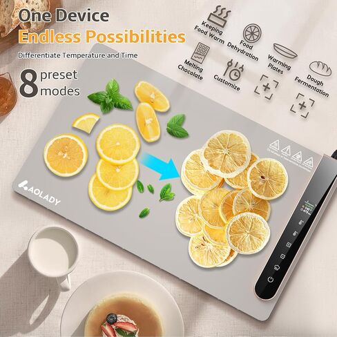 Electric Food Warming Mat for Buffet: Smart Food Warmer with App Control - Silicone Heating Mat for Food Portable Warming Trays for Parties to Keep Warm Heating Tray for Thanksgiving Christmas Xmas in Saudi Arabia