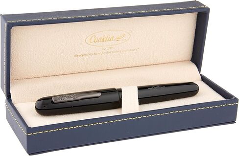 Conklin All American Fountain Pen - Broad Nib Fountain Pen, Lapis - Exquisite Writing Experience: A Luxury Pen for Journaling, Autographs, and Memorable Gifts on Any Occasion in Kuwait