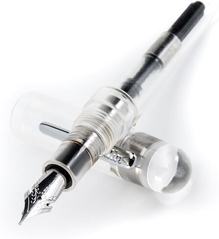 Conklin All American Special Eye Dropper Edition Fountain Pen (Demo Orange) - Broad Nib - A Luxury Pen for Journaling, Autographs, and Memorable Gifts on Any Occasion in Saudi Arabia