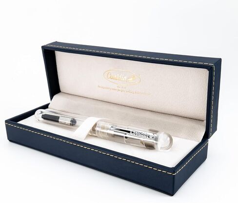 Conklin All American Special Eye Dropper Edition Fountain Pen (Demo Orange) - Broad Nib - A Luxury Pen for Journaling, Autographs, and Memorable Gifts on Any Occasion in Saudi Arabia