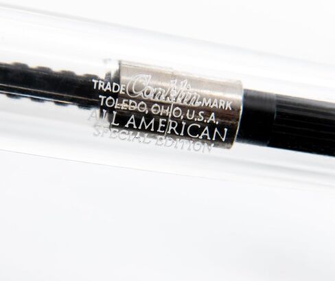 Conklin All American Special Eye Dropper Edition Fountain Pen (Demo Orange) - Broad Nib - A Luxury Pen for Journaling, Autographs, and Memorable Gifts on Any Occasion in Saudi Arabia