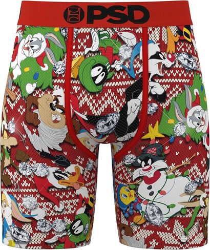 PSD Men's Lt Drip 3-Pack Boxer Briefs, Multi, XL in Saudi Arabia