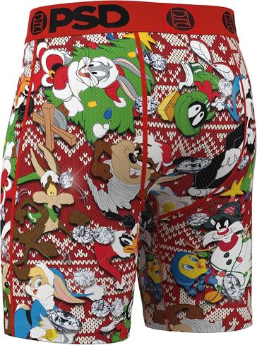 PSD Men's Lt Drip 3-Pack Boxer Briefs, Multi, XL in Saudi Arabia