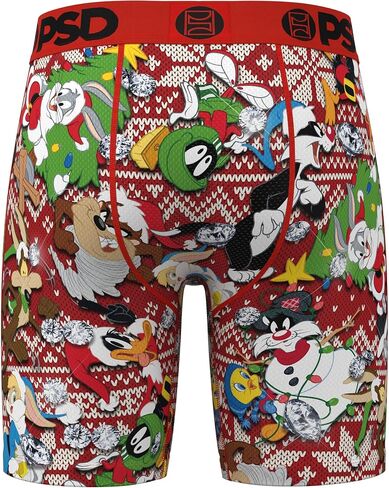 PSD Men's Lt Drip 3-Pack Boxer Briefs, Multi, XL in Saudi Arabia
