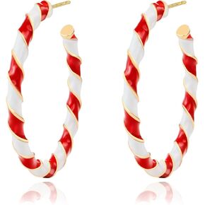 Christmas Earrings for Women Dangling, Christmas Bow Earrings as Christmas Jewelry for Girls, Christmas Dangle Earrings with Jingle Bells as Holiday Earrings xmas Earrings for Ugly Sweater Party