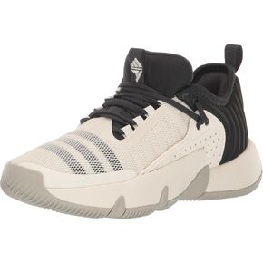 حذاء رياضي لكرة السلة Adidas Trae Unlimited 2، أزرق فاتح/أبيض سحابي/ليموني فاتح، مقاس 7 US للأطفال الكبار