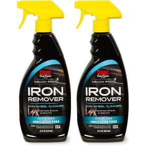 Stoner Car Care 92100-2PK Iron Remover and Wheel Cleaner Indicator Free for Car Detailing Patented Odorless Decontaminant Decon Prep Fallout Eliminate Brake Dust Use on Car Paint, 22 Fl Oz, Pack of 2